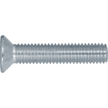 Schrauben mit Senkkopf und Vollgewinde INOX 