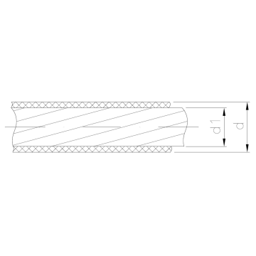 Stahlseil mit PVC-Mantel INOX