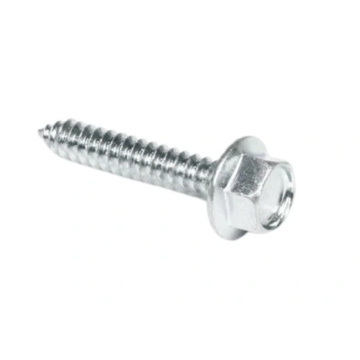 Blechschrauben mit Sechskantkopf und Edelstahlscheibe INOX