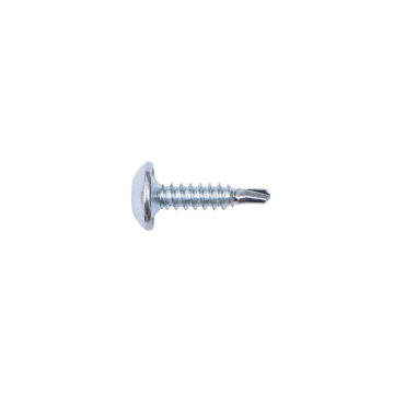 Bohrschraube panhead (verzinkt). Max. stärke 2 x 1,25 mm